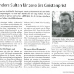 Anders_sultanGnistanpriset 2010